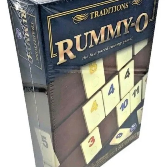 Traditions Rummy-O Game Tile Fast Paced Game By Spin Master Sealed NEW - Picture 3 of 12